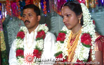 Arun Sunila Marriage Photographs